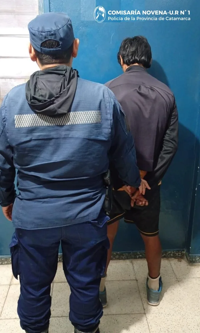 Catamarca: detienen a un joven que cometió un robo domiciliario