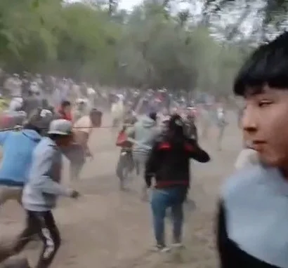 Catamarca: batalla campal en hipódromo de Capayán (Video)