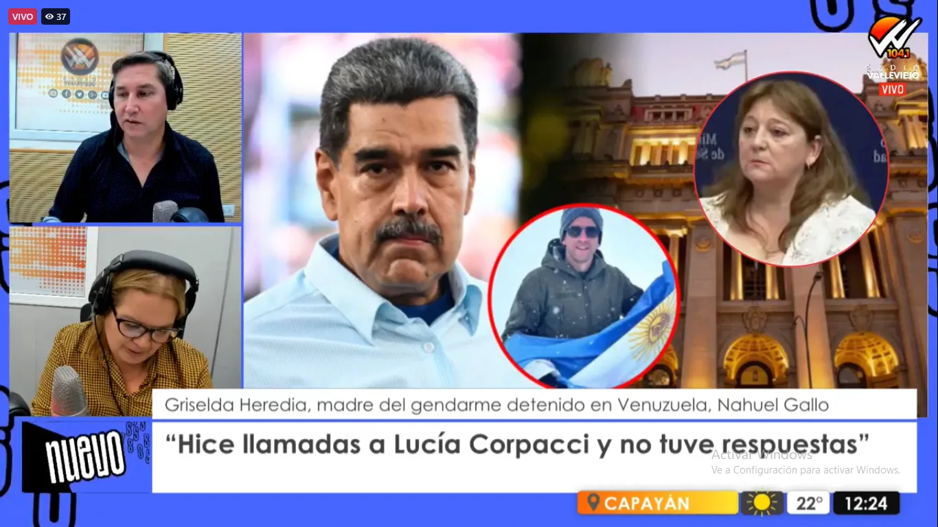 “Lucía Corpacci nunca respondió y Juan Grabois nos usó en el dolor”, dijo la madre del gendarme catamarqueño secuestrado en Venezuela