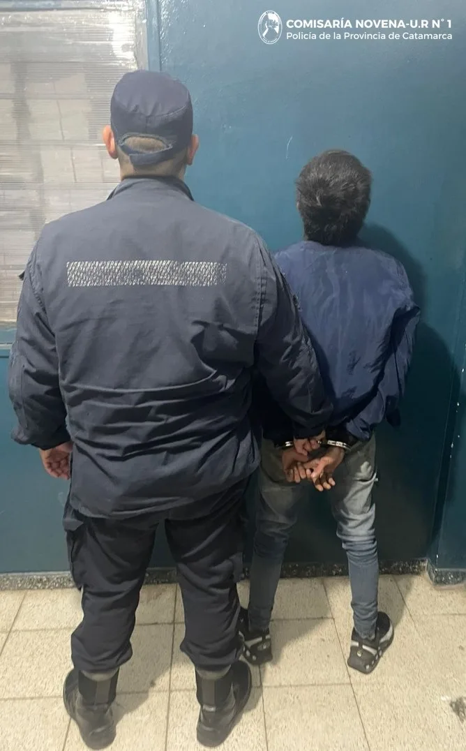 Policías de Catamarca recuperaron una moto robada y detuvieron al presunto autor del delito