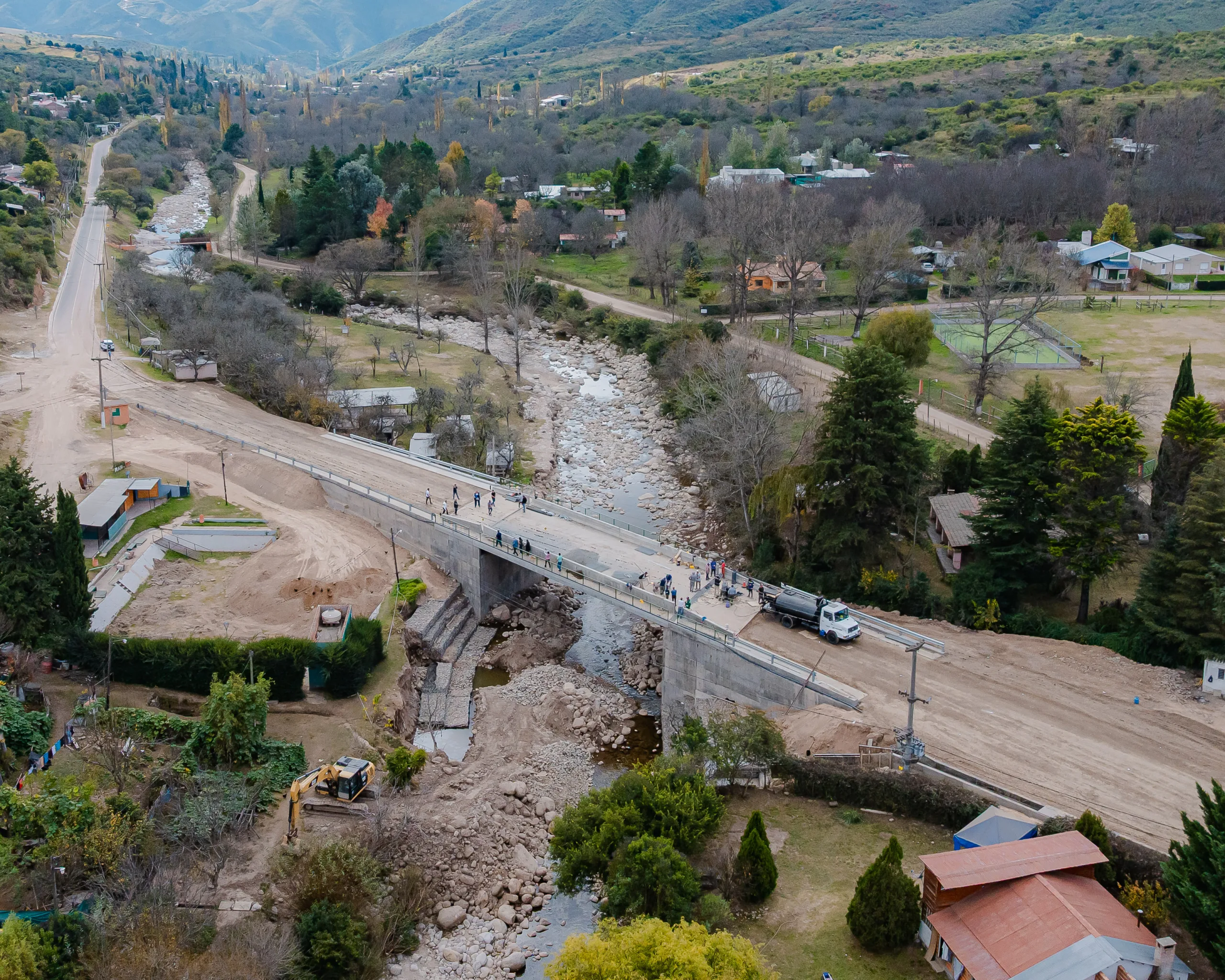 El puente del Río Las Juntas, a punto de ser una realidad en Catamarca