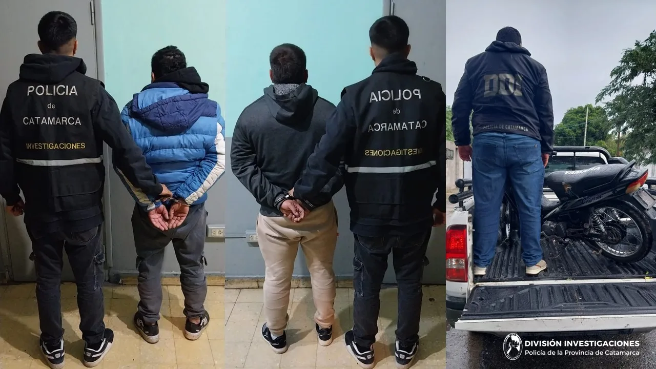Recuperan una motocicleta robada en Catamarca