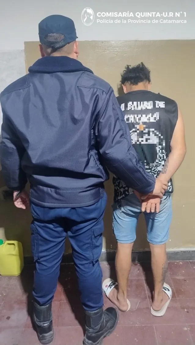 Catamarca: denunció que le habían robado a una vecina, y la policía atrapó al delincuente