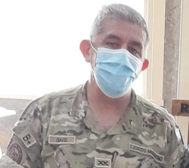 Elías David, el militar catamarqueño que dio su vida enfrentando al coronavirus desde un hospital, y murió el 29 de mayo, día del Ejército Argentino