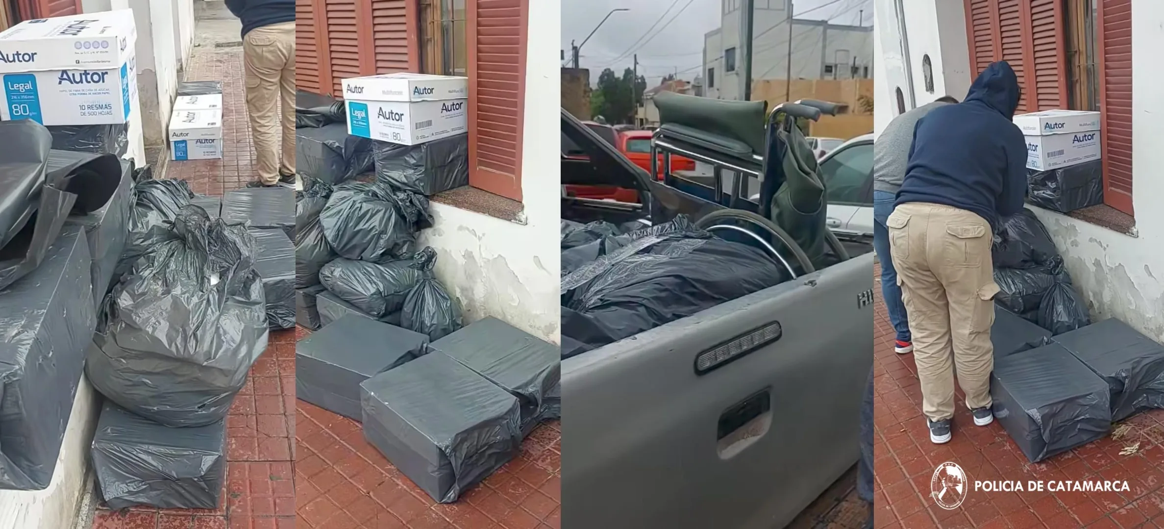 Policías catamarqueños solidarios con “La Tremenda”