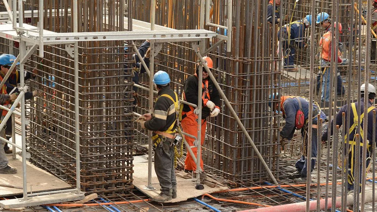 Casi el 70% de los empresarios de la construcción reportaron una caída de la actividad