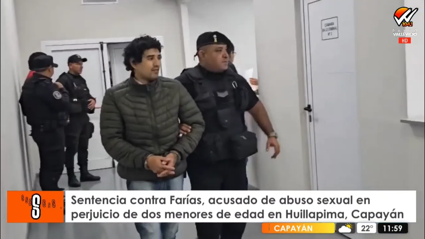 Catamarca: condenaron a 8 años de prisión a Jean Carlos Farías por abuso sexual a menores