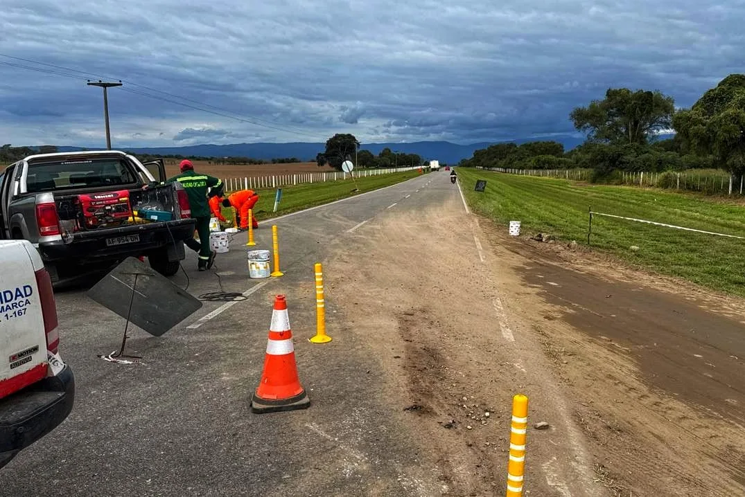 Catamarca: continúan los trabajos en Ruta Provincial N°21 – Los Altos