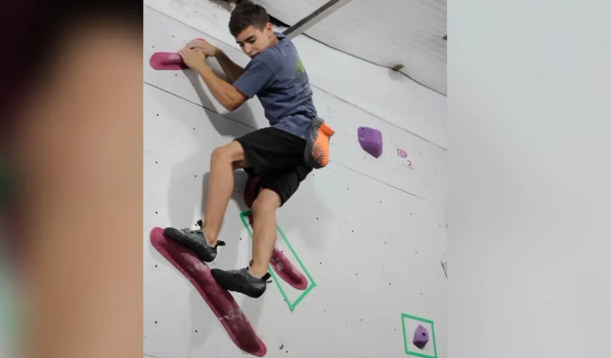 Destino Finlandia: jujeño llevará su pasión al Mundial de Escalada Deportiva
