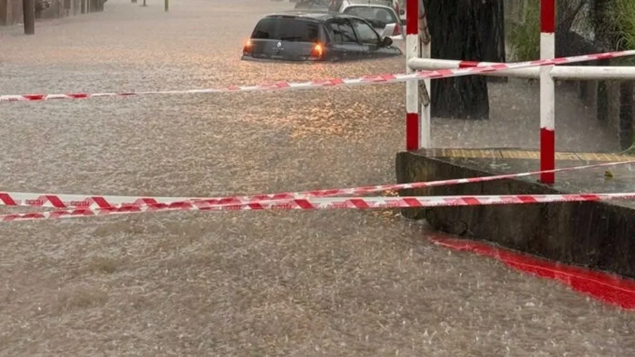 Defensa Civil emite alerta crítica en Buenos Aires por las inundaciones