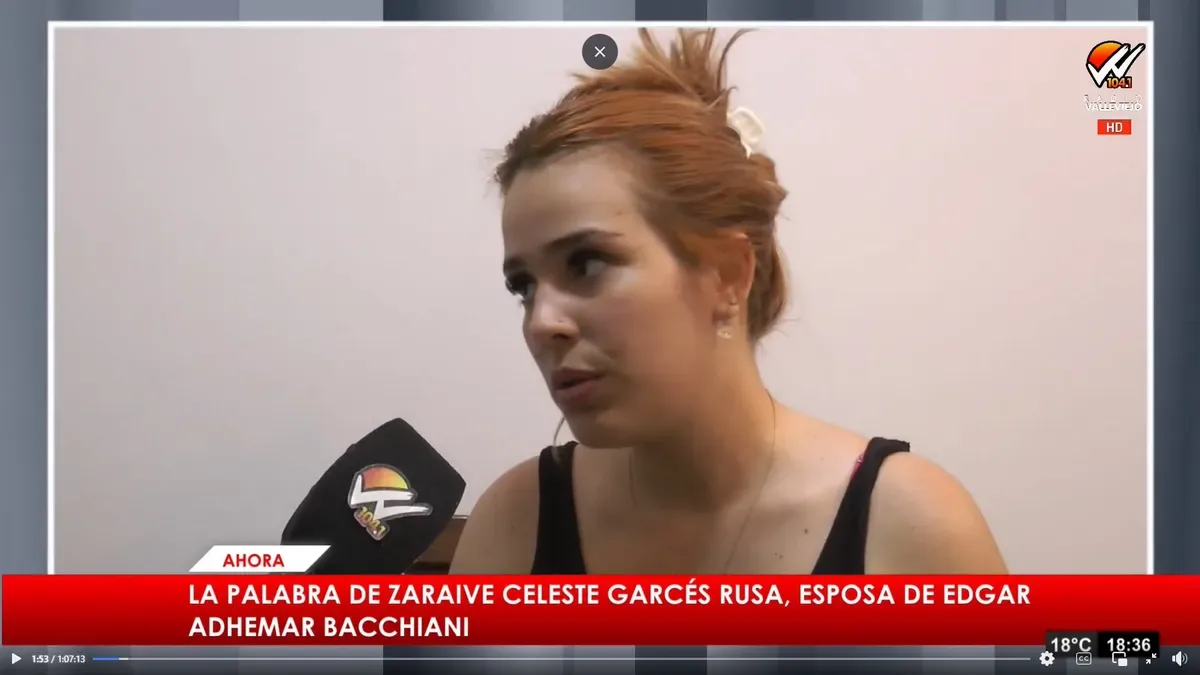 Violento ataque en la vía pública a la expareja de Edgar Bacchiani
