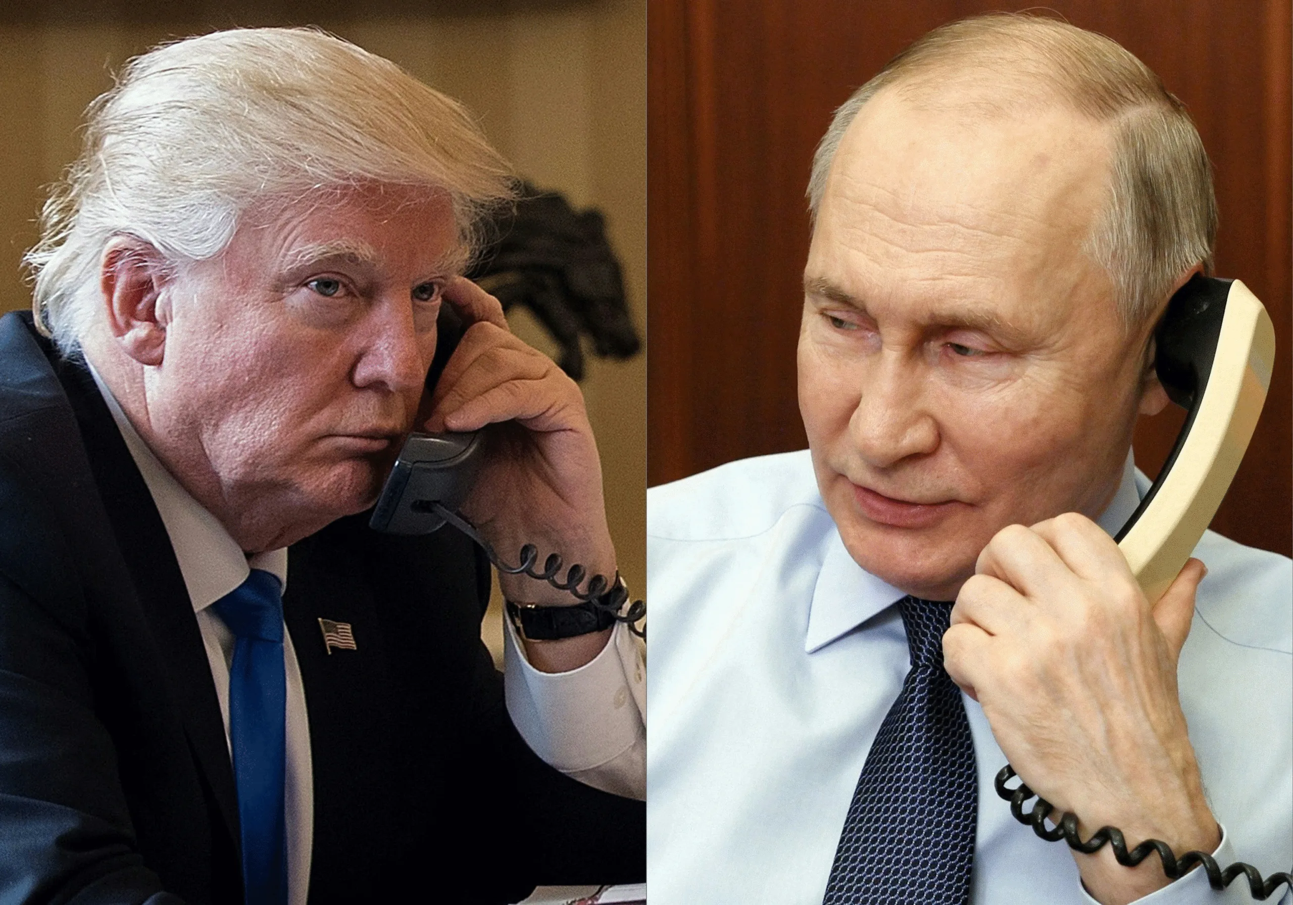 Trump habló con Putin: aseguró que Rusia y Ucrania “comenzarán negociaciones para un alto el fuego”