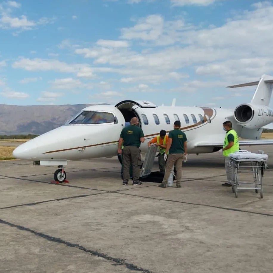 La OSEP realizó un traslado aéreo de Catamarca a Córdoba a un bebé de cinco meses
