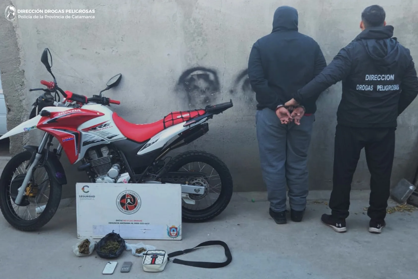 Catamarca: detienen a un joven, secuestran marihuana y ansiolíticos en la Capital