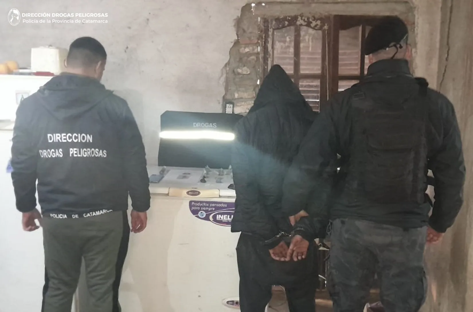 Catamarca: detienen a un joven y le secuestran marihuana lista para comercializar en La Paz