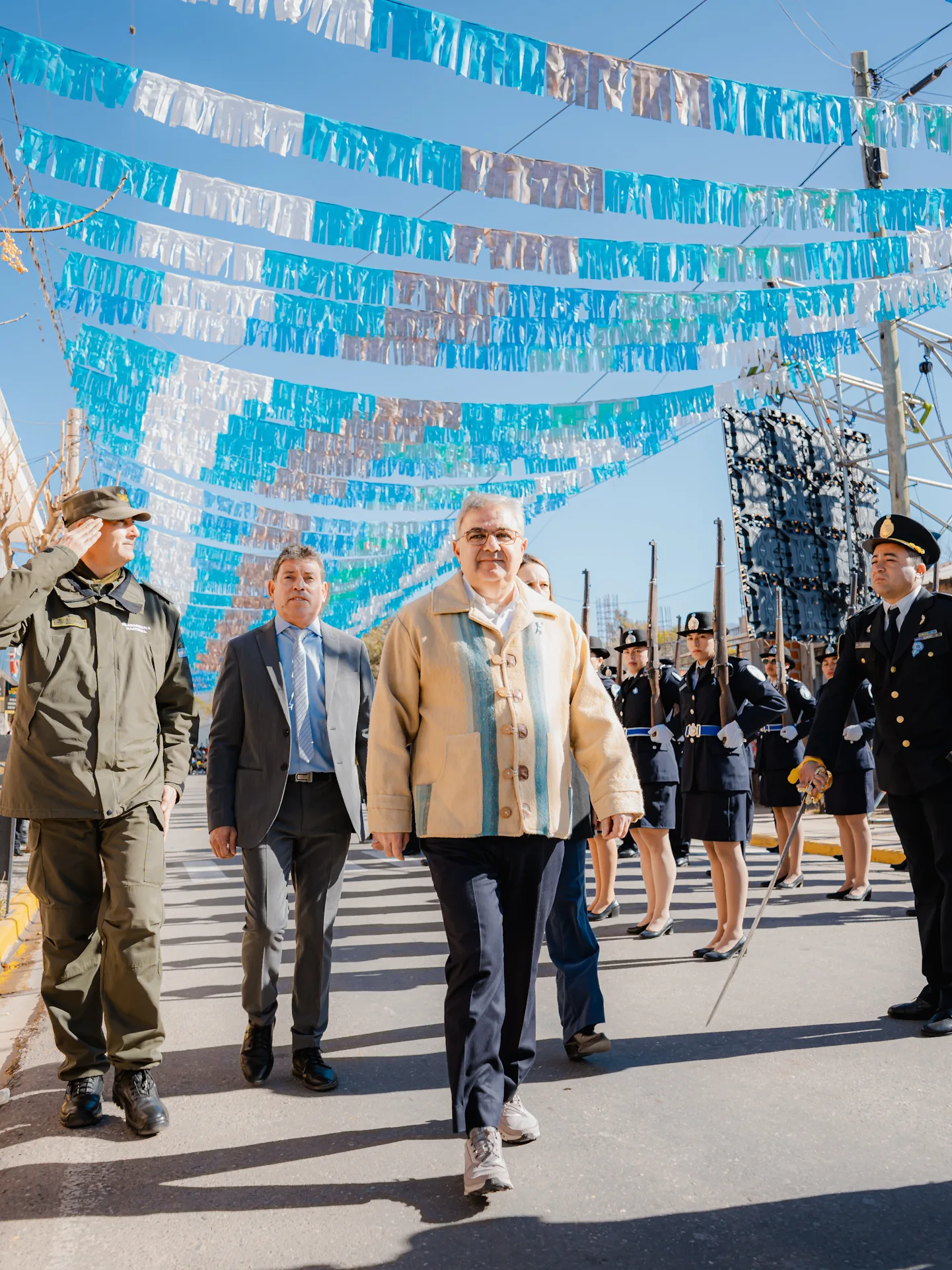 En el aniversario de la fundación de Londres, Raúl Jalil destacó obras con fondos catamarqueños