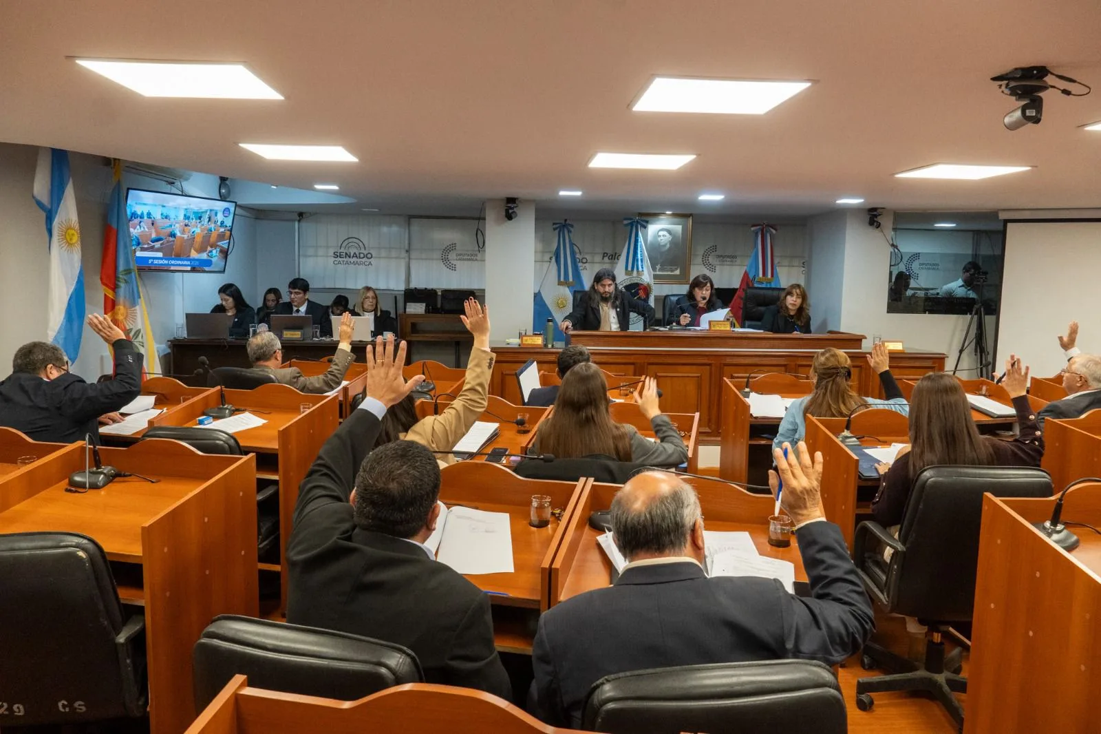 Catamarca: el Senado realizó su quinta sesión ordinaria: vía libre para el Programa de Educación Financiera y Economía Digital