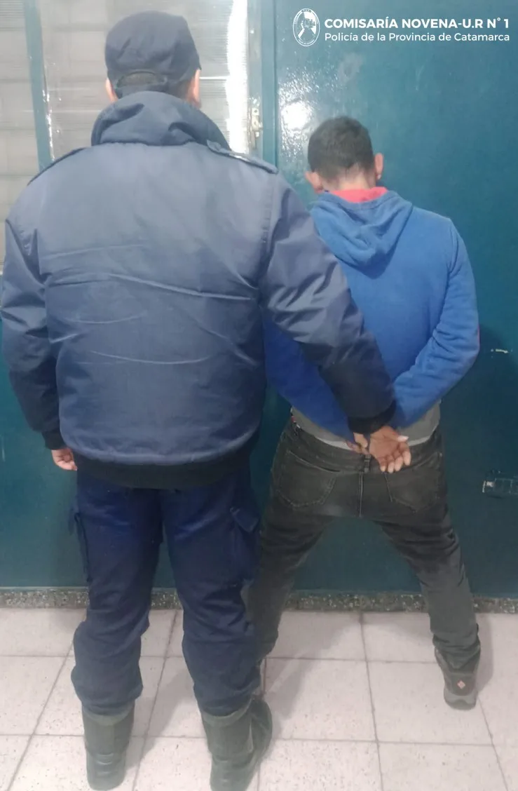 Catamarca: sorprenden y detienen a un joven que intentaba cometer un robo domiciliario