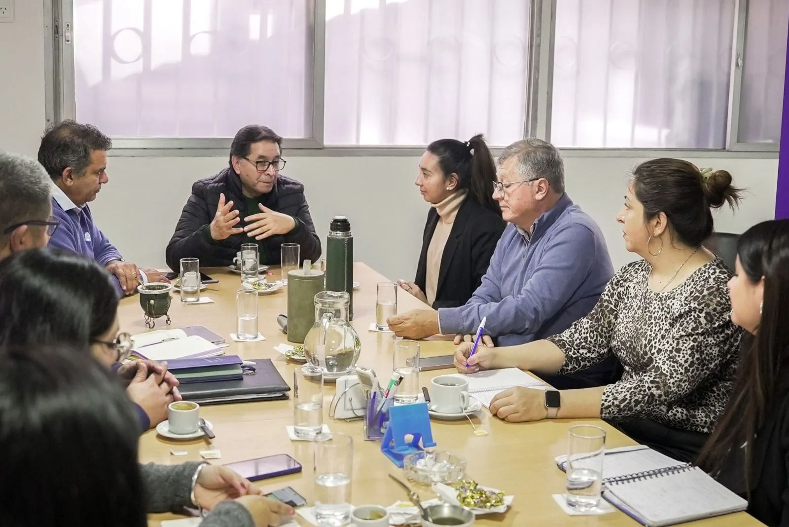 Senadores con la Ministra de Salud por la situación sanitaria en Catamarca