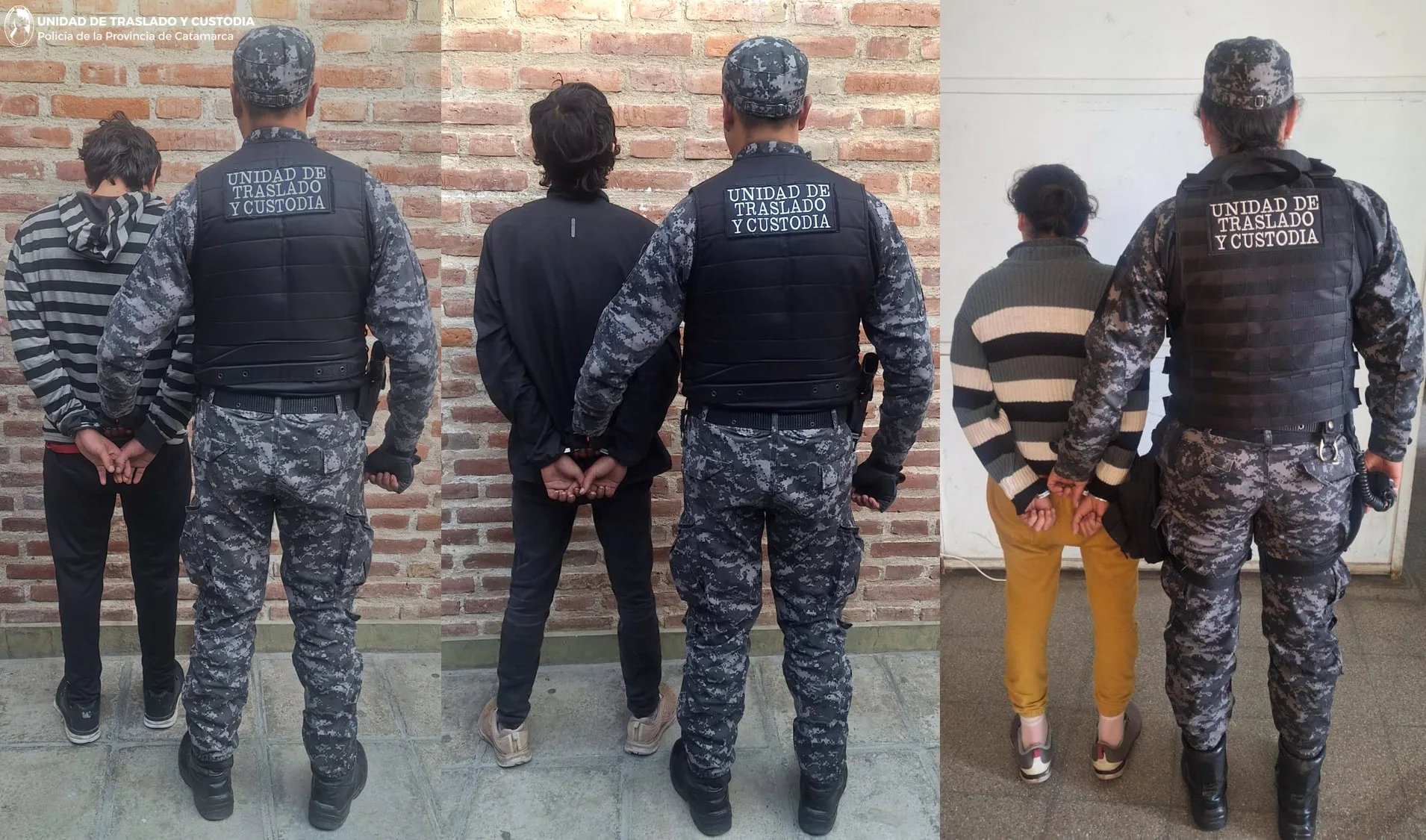 Catamarca: trasladaron a tres personas al Servicio Penitenciario Provincial y a la Unidad Penal de Mujeres