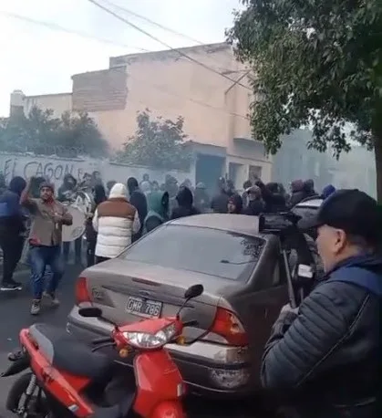 Otra manifestación de trabajadores de la construcción en Catamarca contra Víctor Brandán