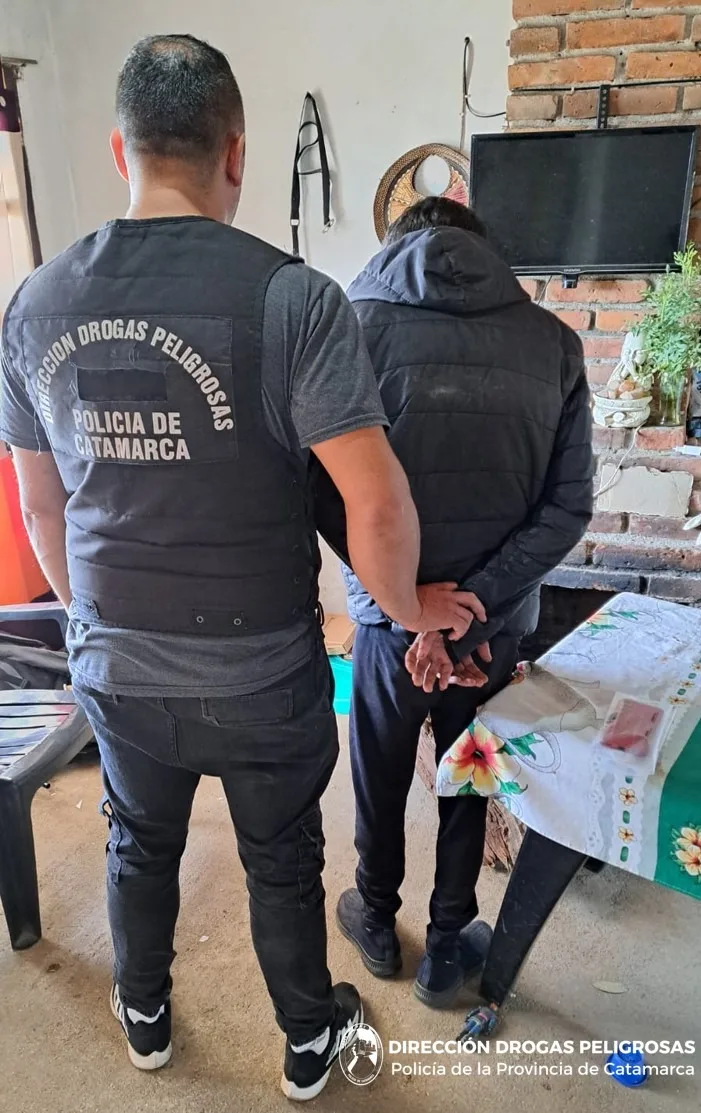Catamarca: secuestran droga en allanamiento contra el narcomenudeo en Santa Rosa
