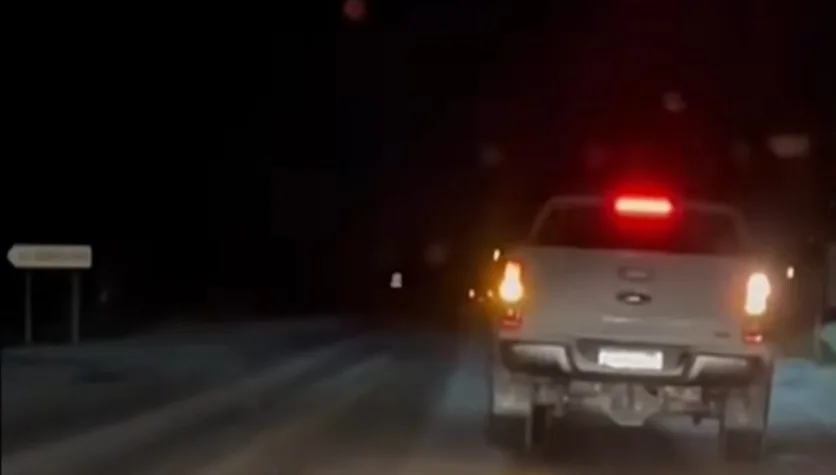 Catamarca: por nevada en La Cébila, transitar con precaución