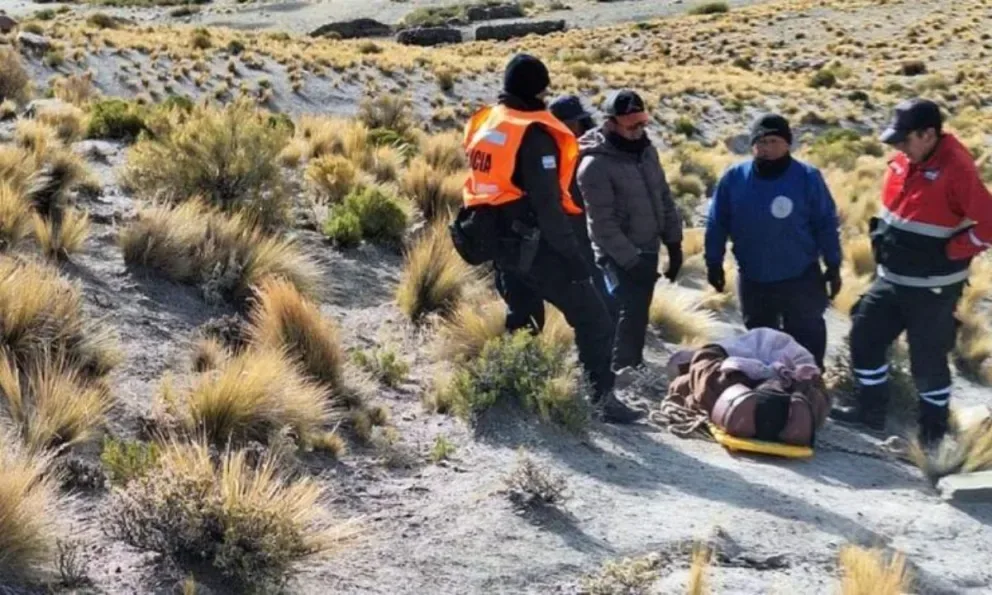 Rescataron mineros al borde de la muerte por la histórica nevada en Salta