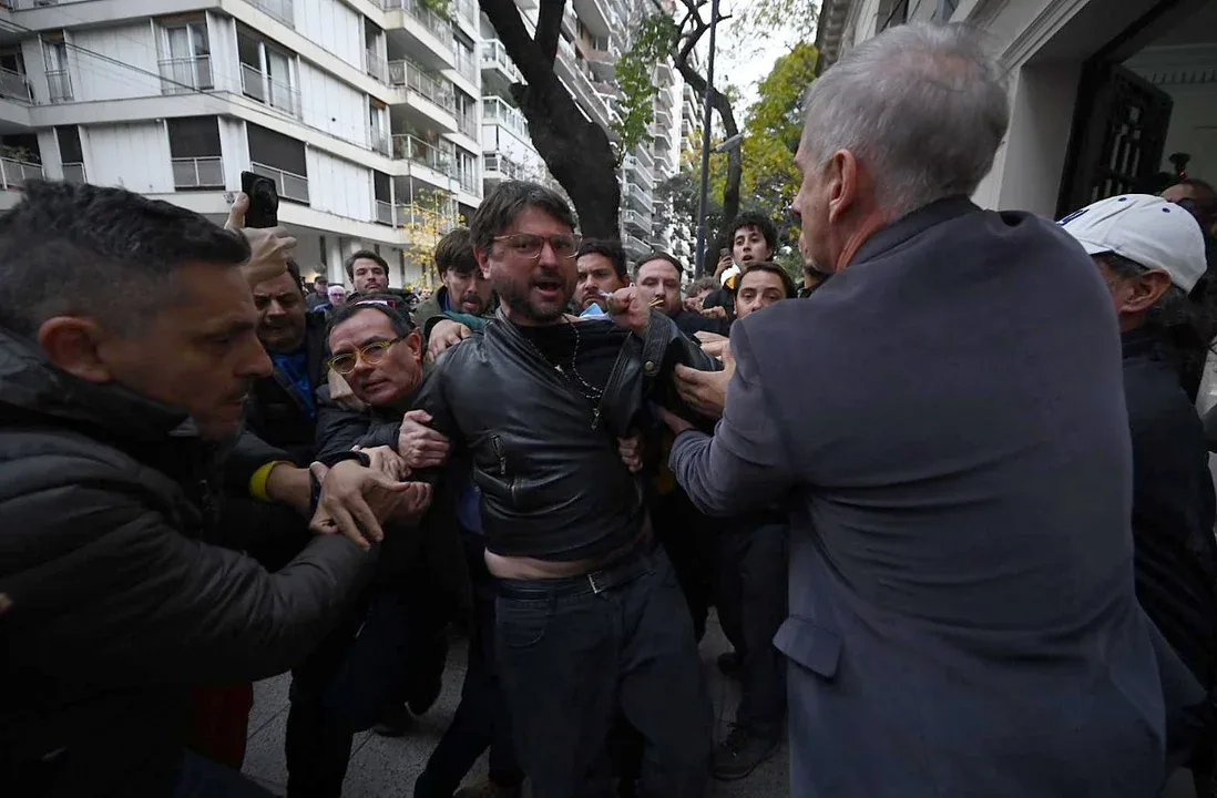 Detuvieron a Juan Grabois por haber ocupado el Instituto Juan Domingo Perón