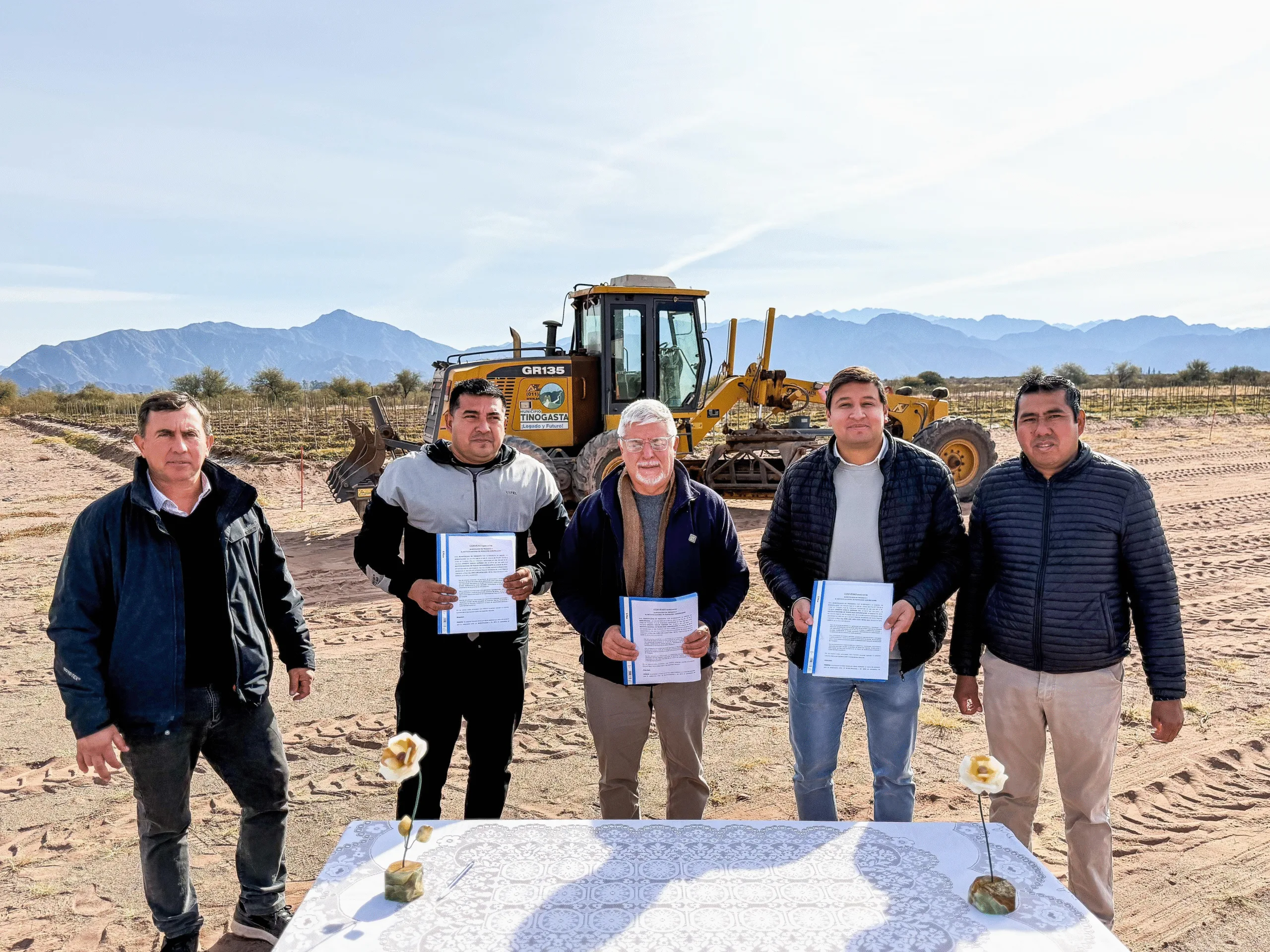 El Municipio de Tinogasta fortalece el trabajo conjunto con INTA para potenciar la producción local
