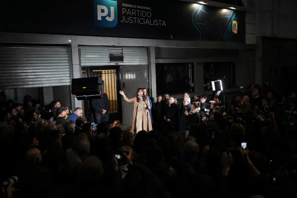 Condenada: Cristina Kirchner dijo que “el Partido Judicial le agrega el cepo al voto popular”