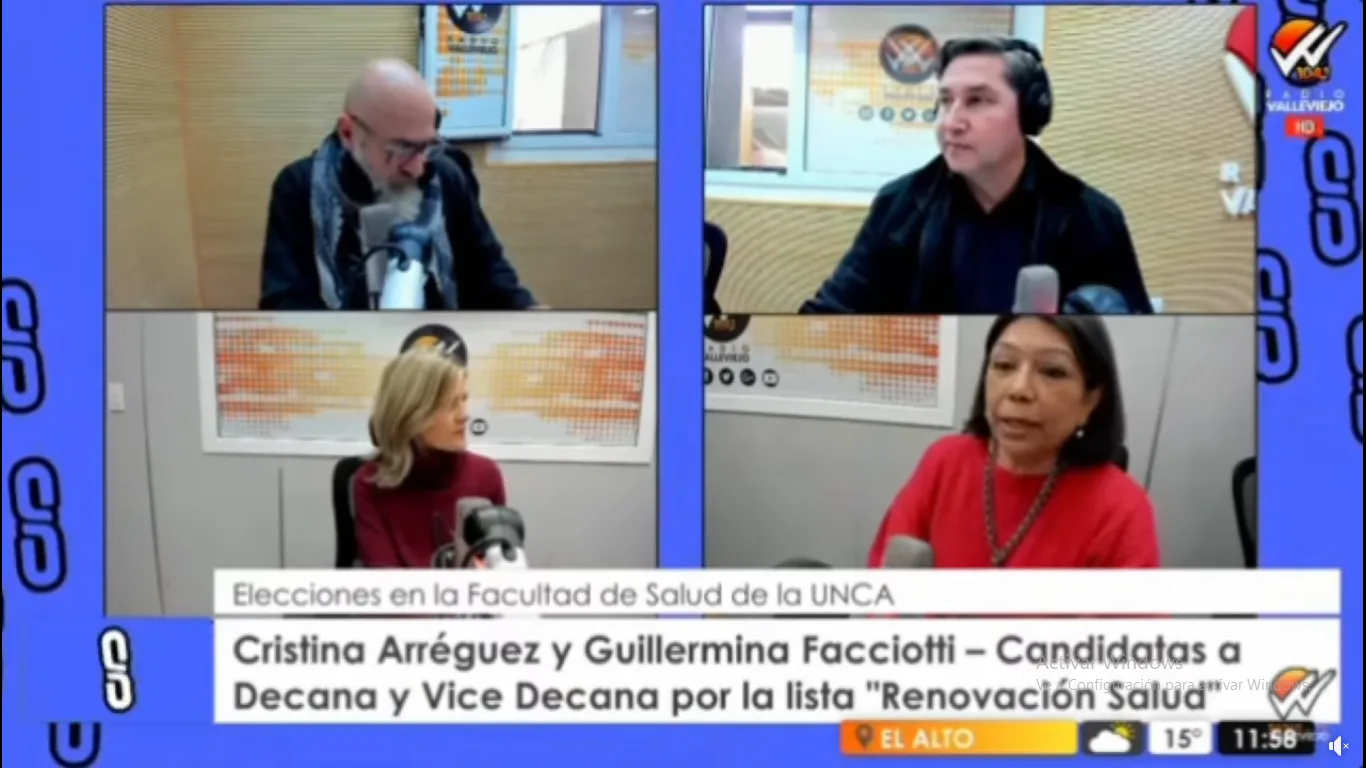 Elecciones en la UNCA: denuncian que la lista de Claudia Palladino ofrece 500 mil pesos mensuales y contrato a estudiantes para que la voten en la Facultad de Salud