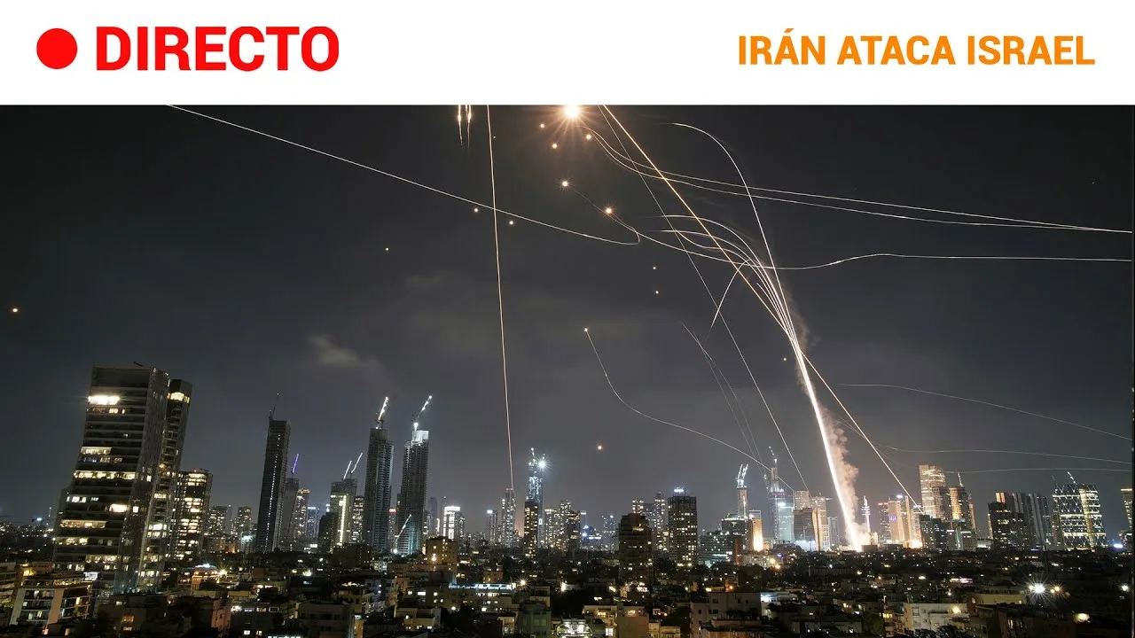 Israel bajo ataque: Irán lanzó más de 200 misiles y hay explosiones en Tel Aviv y Jerusalén
