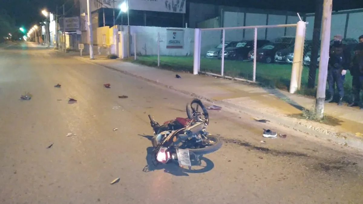Catamarca: muere motociclista que chocó contra un poste