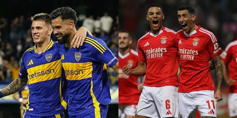 Boca debuta hoy lunes en el Mundial de Clubes ante el Benfica de Ángel Di María