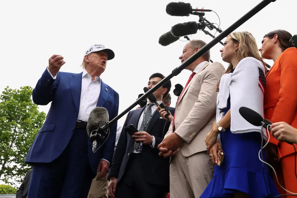 Donald Trump dijo que no sabe si atacará a Irán: “Nadie sabe lo que voy a hacer”