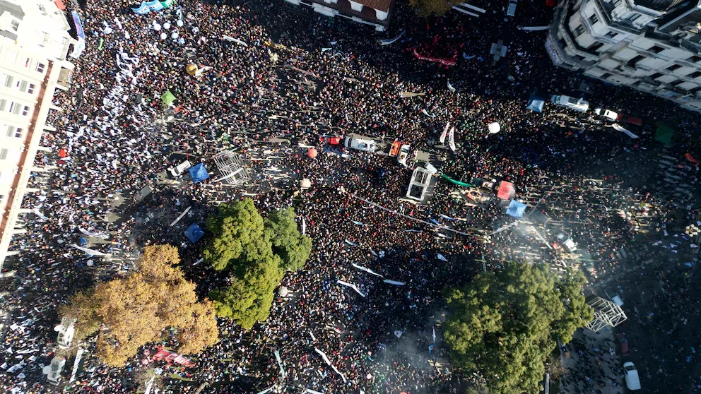 Cristina Kirchner le habló a la militancia: “Vamos a volver”