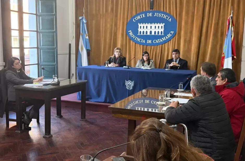 Se realizó en Catamarca la Audiencia de Expresión de Agravios por la Causa Alcaidía