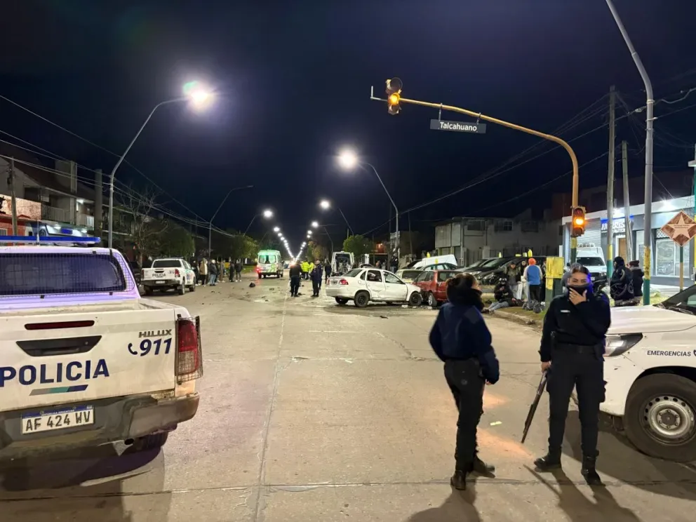 Video: automovilista embistió a una caravana con decenas de motos y murió un joven de 18 años