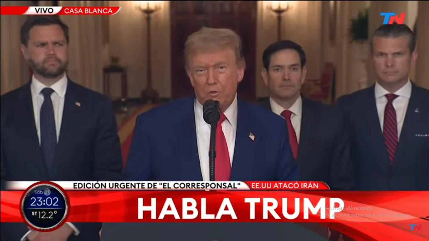 Trump justificó el ataque a Irán y lanzó una advertencia: “Habrá paz o una tragedia aún mayor”