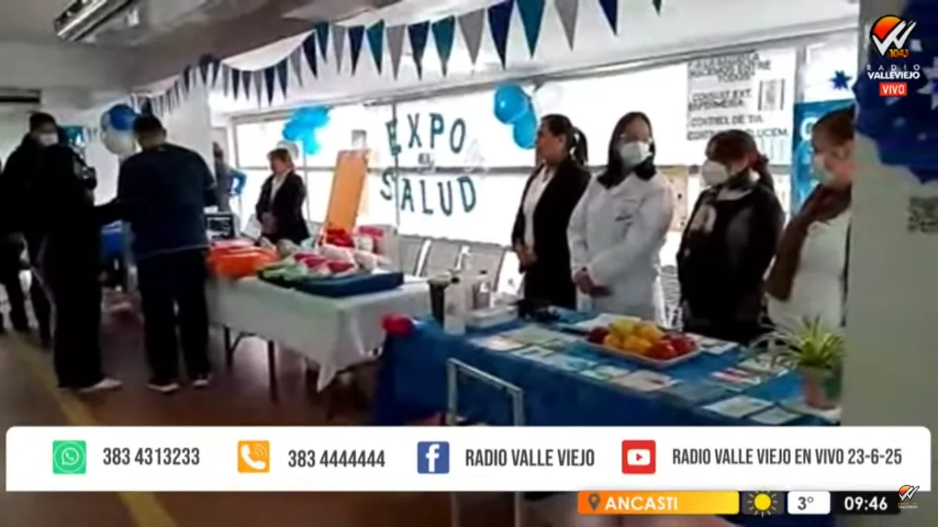 Catamarca: el Hospital San Juan Bautista abre sus puertas con una Expo Salud