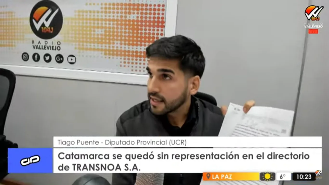 Denunciarán a Zampieri, Niederle y Denett por maniobras irregulares que dejaron a Catamarca sin representante en TRANSNOA SA