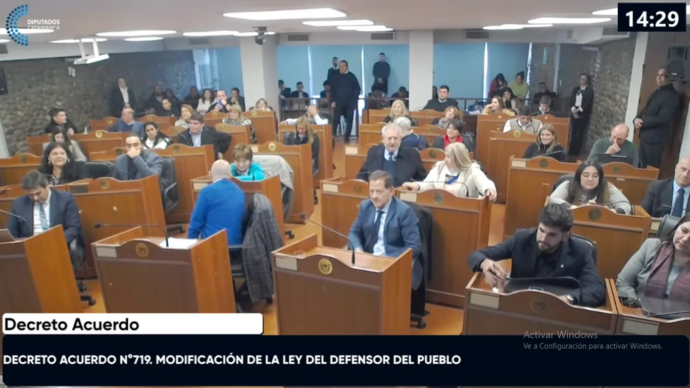 Diputados aprobó a Dalmacio Mera como Defensor del Pueblo en Catamarca