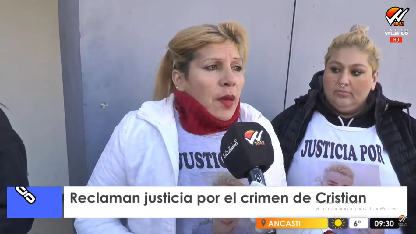 Crimen de Christian Cézar en Catamarca: familiares de la víctima rechazan el juicio abreviado