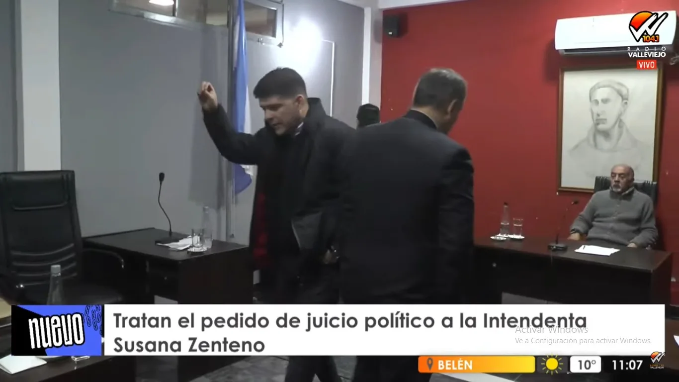 Juicio Político a Susana Zenteno: concejales justicialistas votaron para archivar el pedido, con complicidad del ex libertario Medina