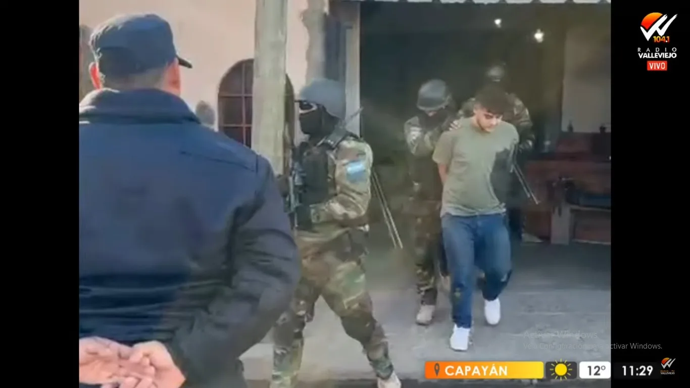 Catamarca: detienen a un joven atrincherado luego de presunta amenaza a una mujer