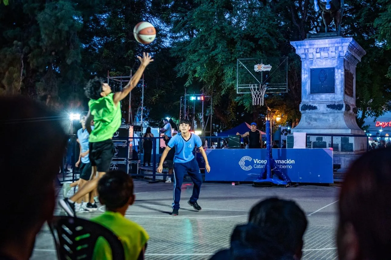 Catamarca: se realizará una nueva fecha del Torneo 3×3 de Básquet, y Batalla de Rap
