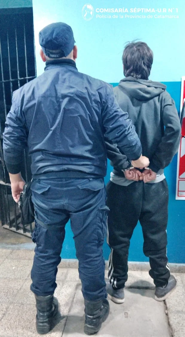 Catamarca: esta madrugada detuvieron a un joven por golpear a su propia madre
