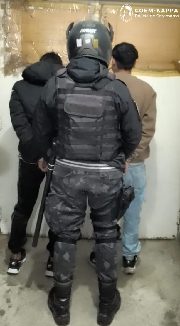 Catamarca: dos jóvenes detenidos cuando intentaban cometer un robo domiciliario