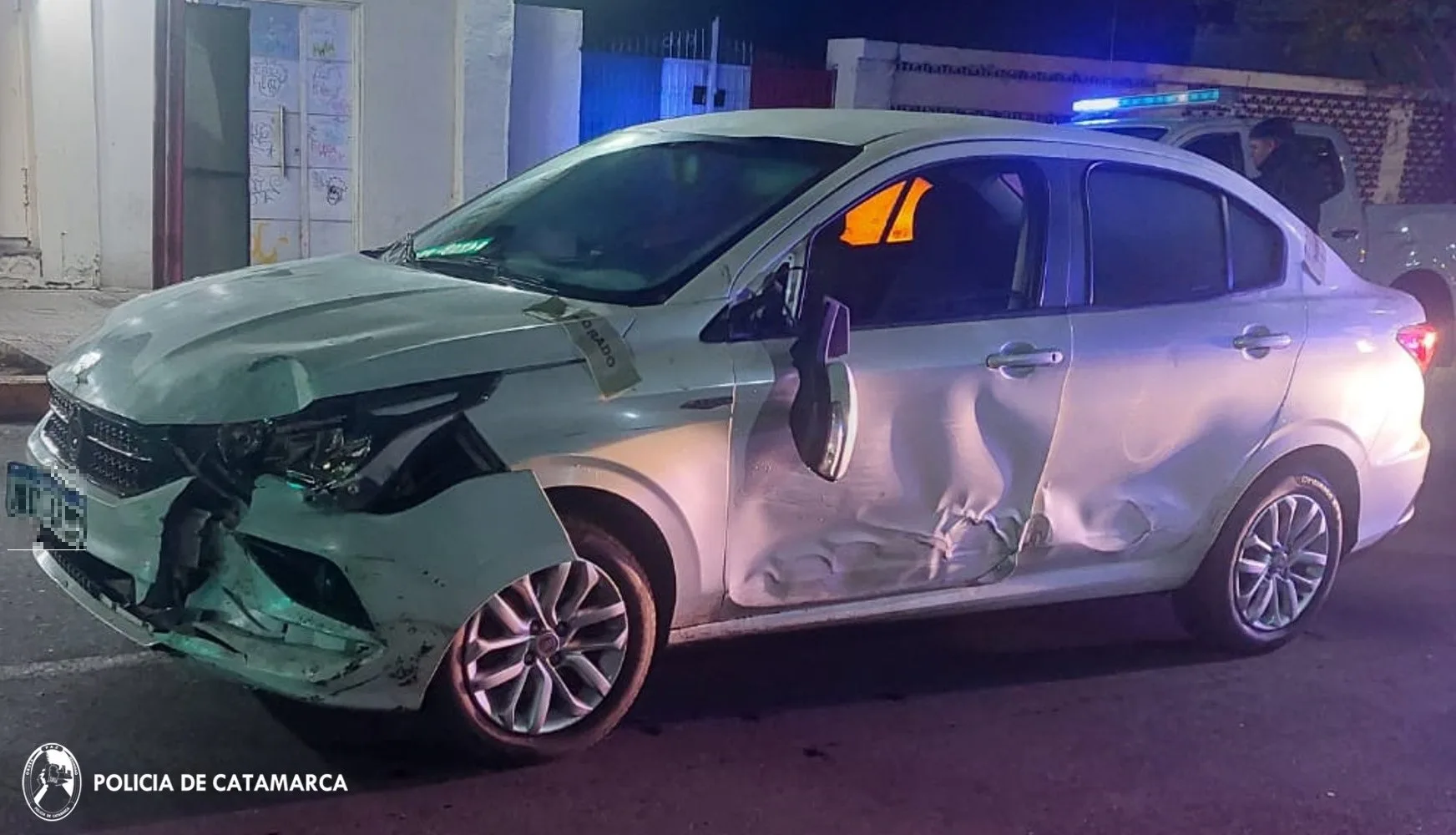 En la Capital de Catamarca un automovilista en estado de ebriedad chocó y le secuestraron el automóvil
